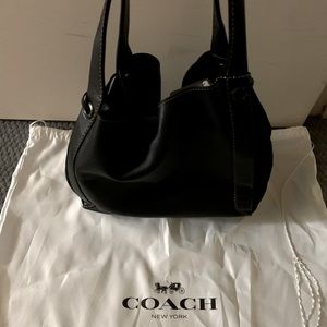 Large Coach Suede/leather Hadley Hobo
